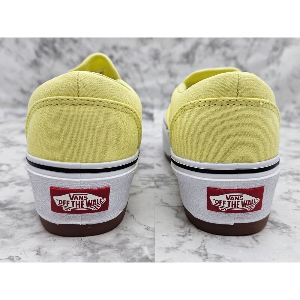 Vans Asher Platform St Canvas Light Green Women's Shoes Size 9.5 - Picture 6 of 11